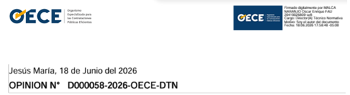 EL INICIO DEL PLAZO DE EJECUCIÓN CONTRACTUAL Y LA EJECUCIÓN ANTICIPADA DE TRABAJOS: UNA LECTURA DE LA OPINIÓN N.° D058-2026/OECE-DTN